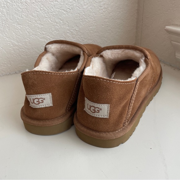 UGG Kenton Slippers Shoes Leather Sheepskin Fur NEW Mens 12 - Picture 5 of 8